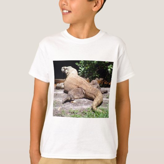 Achterzijde van komodo dragon t-shirt (Voorkant)