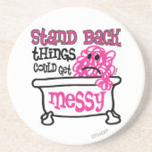 Achterzijde Zandsteen Onderzetter (Voorkant)