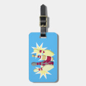 -achtige Bowling Bagagelabel (Voorkant verticaal)