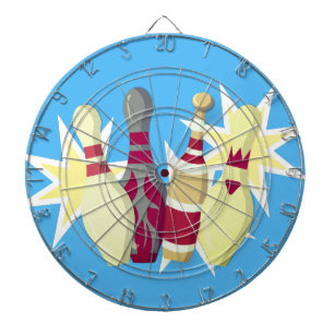 -achtige Bowling Dartbord