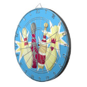 -achtige Bowling Dartbord (Voorkant Rechts)