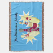 -achtige Bowling Deken (Voorkant Verticaal)