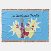 -achtige Bowling Deken (Voorkant)