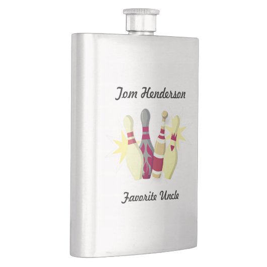 -achtige Bowling Flacon (Rechts)