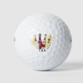 -achtige Bowling Golfballen (Voorkant)