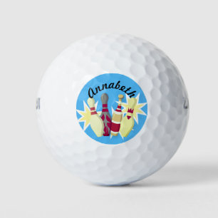 -achtige Bowling Golfballen