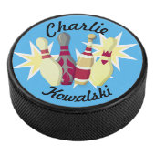 -achtige Bowling Hockey Puck (3/4)