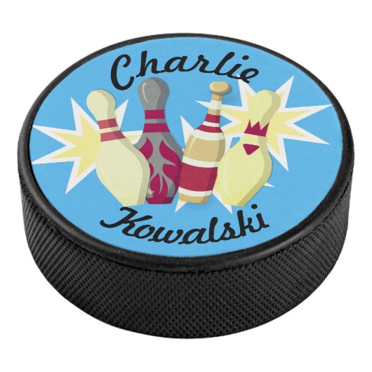 -achtige Bowling Hockey Puck (3/4)