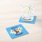 -achtige Bowling Kartonnen Onderzetters (Insitu)