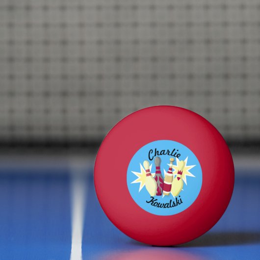 -achtige Bowling Pingpongbal (Net)