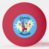 -achtige Bowling Pingpongbal (Voorkant)