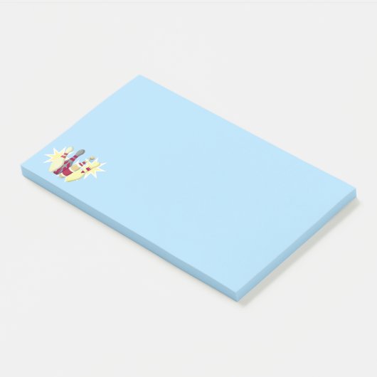 -achtige Bowling Post-it® Notes (Schuin)