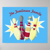 -achtige Bowling Poster (Voorkant)