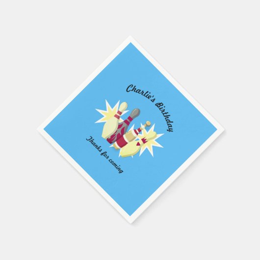 -achtige Bowling Servet (Hoek)