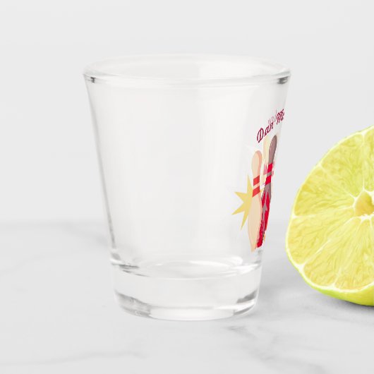 -achtige Bowling Shot Glas (Links)