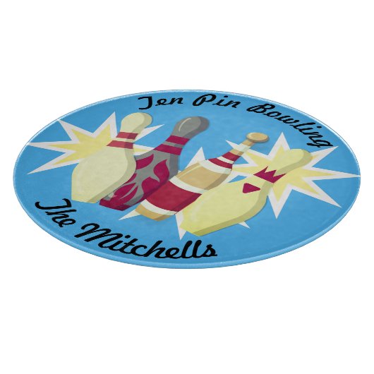 -achtige Bowling Snijplank (Hoek)