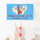 -achtige Bowling Spandoek (Insitu)