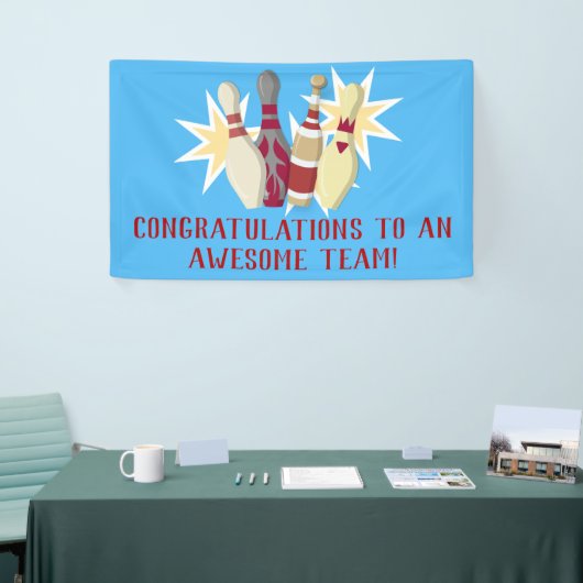 -achtige Bowling Spandoek (Beurs)