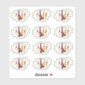 -achtige Bowling Sticker (Vel)