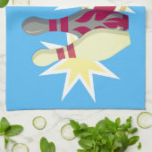 -achtige Bowling Theedoek (Gevouwen)