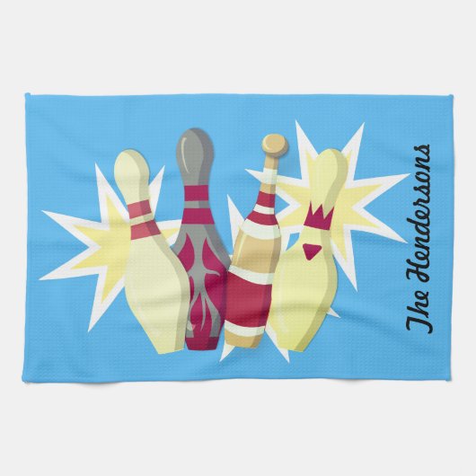 -achtige Bowling Theedoek (Horizontaal)