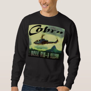 -achtige gloed-geschilderd blaasvormig AH-1 kobra- Trui