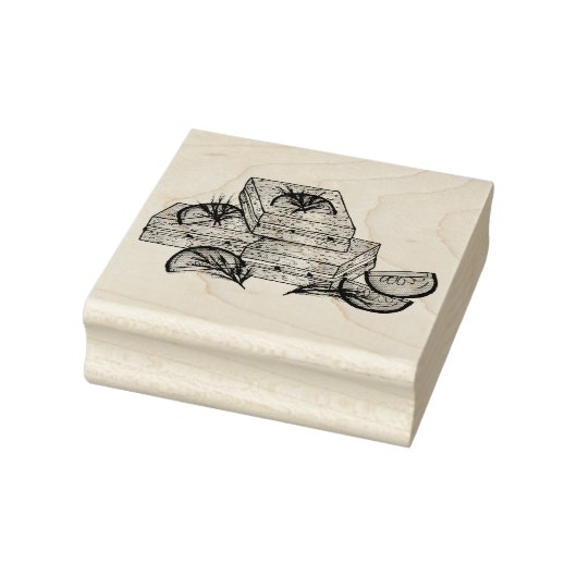 Achtmiddag Tea Party Cucumber Dill Finger Sandwich Rubberstempel (Stempel)