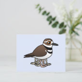 Achtpotige kanillhert briefkaart (Staand voorkant)