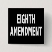 Achtste amendement Button (Voorkant)