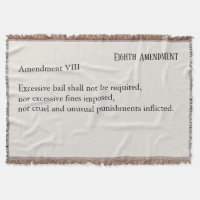 Achtste Amendement Grondwet Bill of Rights