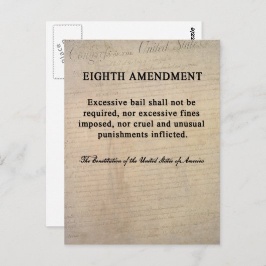 Achtste Briefkaart (Voorkant / Achterkant)