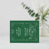 ACHTSTE DAG VAN DE KERST / KERST BRIEFKAART (Staand voorkant)