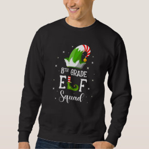 Achtste graad Elf Squad Family Matching Group Chri Trui