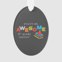 Achtste graad lerarenwaardering, Geweldige