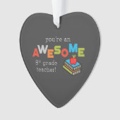 Achtste graad lerarenwaardering, Geweldige Ornament (voorkant)