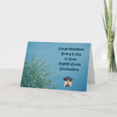 Achtste Grade Afstuderen Kaart voor Meisje (Voorkant)