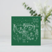 Achtste kerstdag / Fotokaart 5.25 (Staand voorkant)