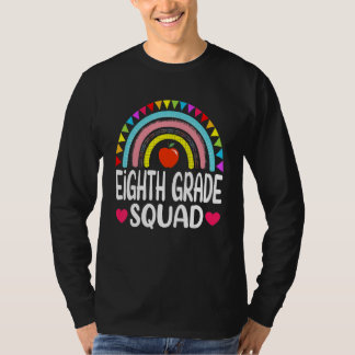 Achtste klas squad regenboog terug naar school eer t-shirt