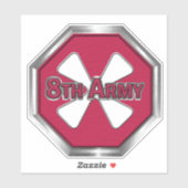 ACHTSTE LEGER STICKER (Vel)