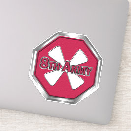 ACHTSTE LEGER STICKER