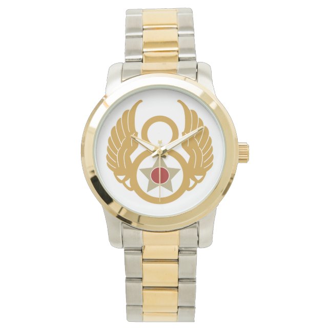 Achtste luchtmacht overmaatse tweetonennetjes obse horloge (Voorkant)