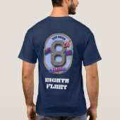 Achtste Vloot T-Shirt Versie 2 (Achterkant)
