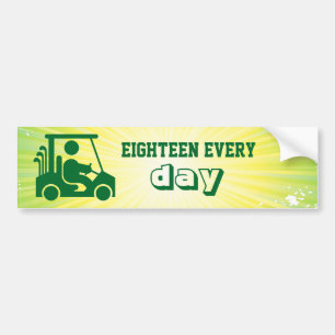 Achttien Bumperstickers per dag
