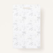 Achttien ontwerp leeg badge (Achterkant)