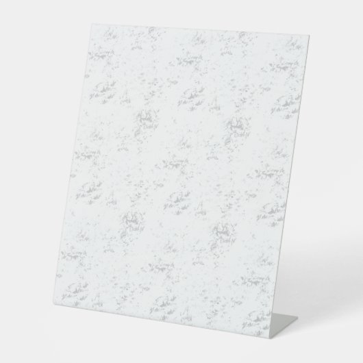 Achttien ontwerp leeg reclamebord met voetstuk (Voorkant)