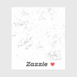 Achttien ontwerp leeg sticker