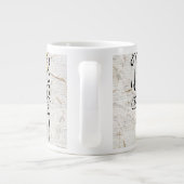 Achttiende eeuw Japanse Botanische Kikker Toad Grote Koffiekop (Achterkant)