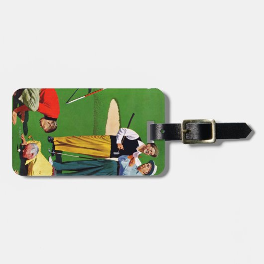 achttiende gat bagagelabel (Voorkant horizontaal)