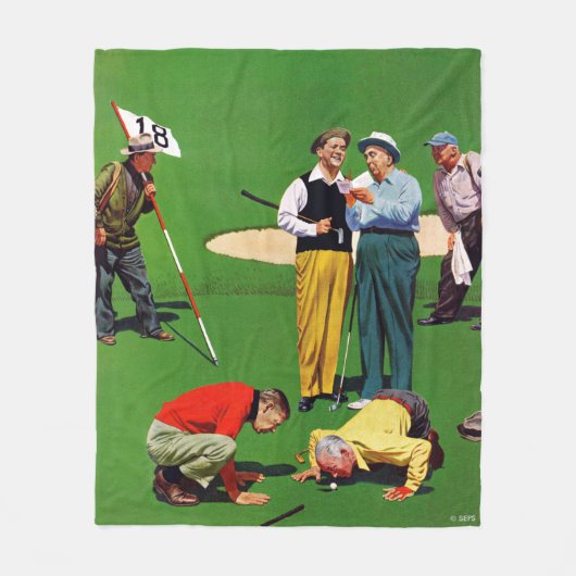 achttiende gat fleece deken (Voorkant)