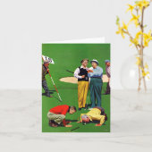 Achttiende Gat Kaart (Gele Bloem)